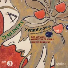 CD BBC NATIONAL ORCHESTRA... - ZEMLINSKY: SYMPHONY IN D MINOR; SYMPHONY IN B-FLAT