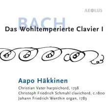 CD BACH: DAS WOHLTEMPERIERTE CLAVIER I