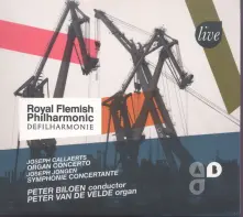 CD FRANCK, CALLAERTS, JONGEN: WORKS FOR ORGAN AND ORC