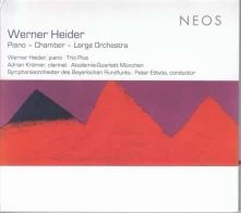 CD Heider, Werner/Trio Plus - Piano, Chamber & Large Orchestra
