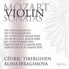 CD MOZART: VIOLIN SONATAS NOS. 19, 28, 35 (K. 302, 38