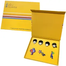 Odznak Yellow Submarine Characters Mini