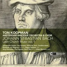CD JOHANN SEBASTIAN BACH: LATIN CHURCH MUSIC VOL. 1