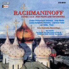 CD RACHMANINOFF: SUITES I & II - FOR PIANO AND ORCHESTRA