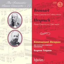 CD BRONSART & URSPRUCH: PIANO CONCERTOS (HYPERION ROM