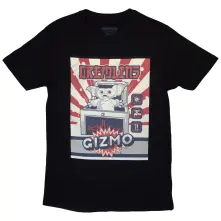 Tričko Gizmo Japanese Advert, Unisex, Čierna, L