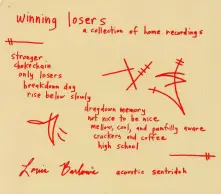 CD WINNING LOSERS (A COLLECTION OF HOME RECORDINGS)