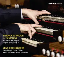 CD FRANCK & WIDOR IN TOULOUSE