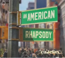 CD AN AMERICAN RHAPSODY