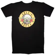 Guns N’ Roses, Šaty Classic Logo, Žena, Čierna