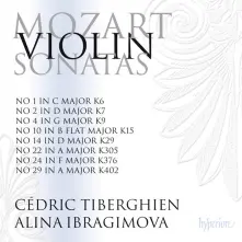 CD MOZART: VIOLIN SONATAS NOS. 22, 24, 29 (K. 305, 37