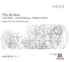 CD PAS DE DEUX - YORK HOLLER/CLAUDE DEBUSSY/REBECCA CLARKE