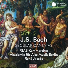 CD RIAS KAMMERCHOR / RENE JACOBS - BACH: SECULAR CANTATAS