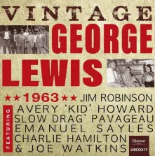 CD VINTAGE GEORGE LEWIS 1963