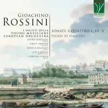 CD GIOACHINO ROSSINI: SONATA A QUATTRO I, III, V - PECHES DE VIEILLESSE