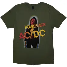 Tričko Powerage, Unisex, Zelená, 3XL