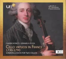 CD CELLO VIRTUOSI IN FRANCE 1730-1790