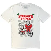 Tričko Stranger Things - Christmas Bike