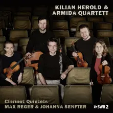 CD MAX REGER & JOHANNA SENFTER, CLARINET QUINTETS