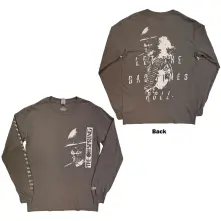 Tričko s dlhým rukávom Skull