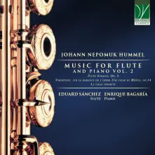 CD JOHANN NEPOMUK HUMMEL: MUSIC FOR FLUTE AND PIANO VOL. 2