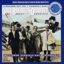 CD BRUBECK, DAVE QUARTET,... - GREAT CONCERTS