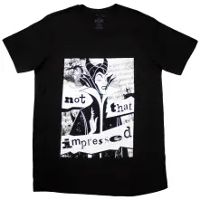 Tričko Sleeping Beauty Maleficent Not That Impressed, Unisex, Čierna, L