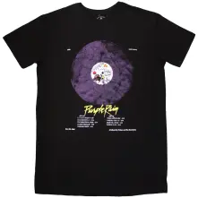 Prince, Šaty Purple Rain Disc, Žena, Čierna