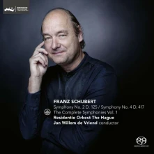 CD SCHUBERT: COMPLETE SYMPHONIES VOL.1: SYMPHONY NO.2 & NO.4