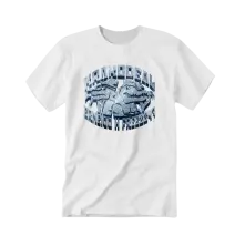 Tričko Krakodeal, Unisex, Biela, 3XL