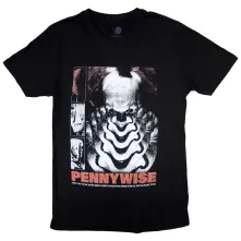 Tričko Pennywise You'll Never Float Too, Unisex, Čierna, L