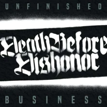 Vinyl DEATH BEFORE DISHONOR - UNFINISHED BUSINESS