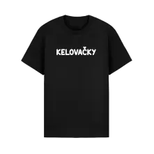 Tričko Kelovačky, Muž, Čierna, 3XL