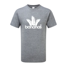 Naked Bananas, Tričko Bananas Original 2.0, Muž, Šedá
