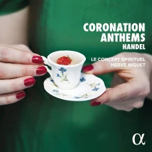 CD LE CONCERT SPIRITUEL / HE - HANDEL: CORONATION ANTHEMS