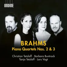 CD BRAHMS: PIANO QUARTETS NOS. 2 & 3 (LARS VOGT'S LAST RECORDINGS)