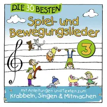 CD DIE 30 BESTEN SPIEL- UND BEWEGUNGSLIEDER VOL. 3