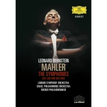 DVD BERNSTEIN LEONARD - MAHLER: SYMFONIE-KOMPLET/PISNE O ZEMI