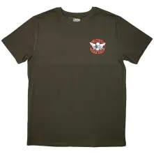 Tričko Mini Biker Patch Logo, Unisex, Zelená, L