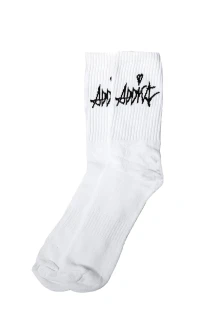 Ponožky Addict Socks White