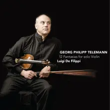 CD 12 FANTASIAS FOR SOLO VIOLIN