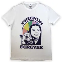 Tričko Friends Forever, Unisex, Biela, L