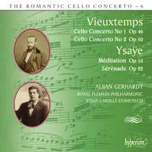 CD VIEUXTEMPS: CELLO CONCERTO NO.1 & NO. 2 / YSAYE: MEDIATION OP. 16