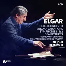 Sir John Barbirolli, CD ELGAR: CELLO CONCERTO/ENIGMA VARIATIONS/SYMPHONIES 1 & 2/SEA PICTURES