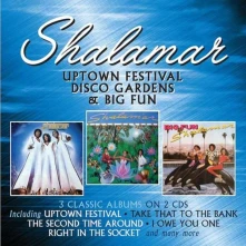 CD Shalamar - Uptown Festival/Disco Gardens/Big Fun