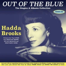 CD BROOKS, HADDA - OUT OF THE BLUE - THE SINGLES & ALBUMS COLLECTION 1945-53