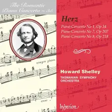 CD HERZ: PIANO CONCERTOS NOS. 1, 7 & 8 (HYPERION ROMA