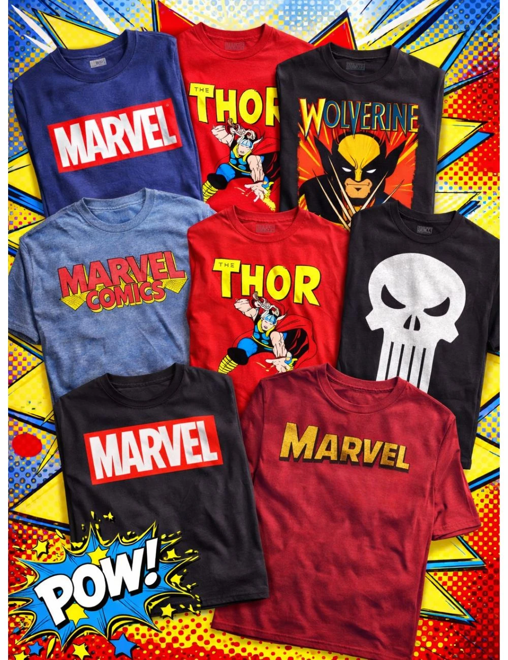 Oficiální merch Marvel