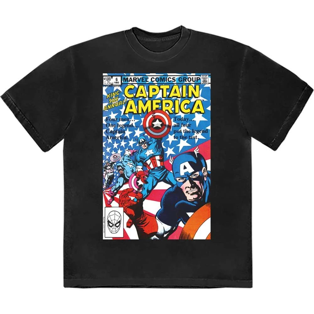 Many Captain Americas Comic Cover