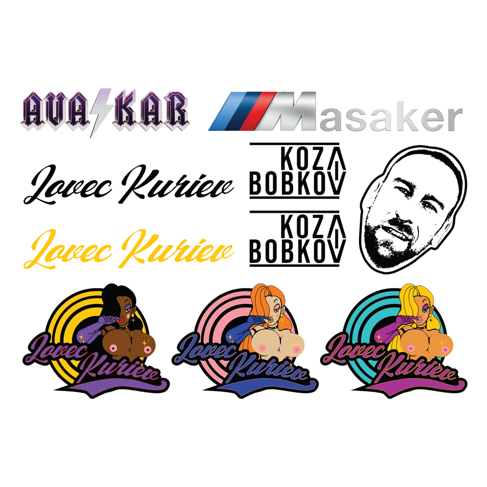 Stickerpack 2.0 (Lovec, Avakar, Masaker)